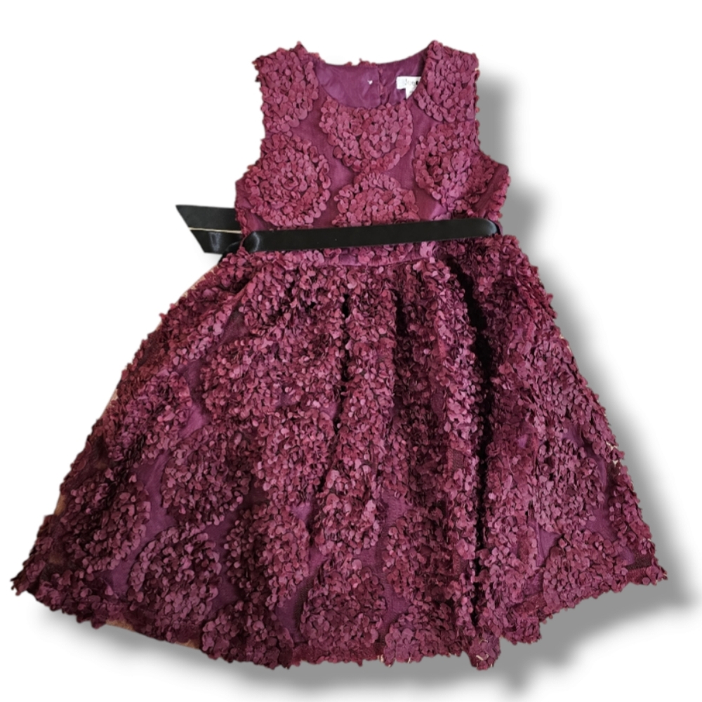 Joe Ella little girl's Priscila Ruby dress